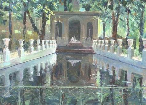 Paris Scene oil painting